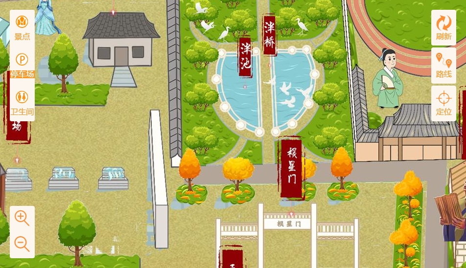 君山手绘地图景区语音讲解导览系统：智慧景区建设的基石