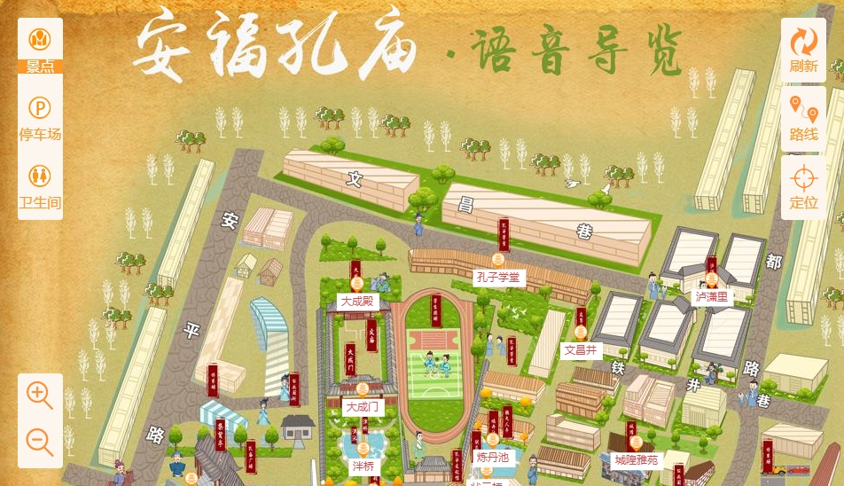 君山手绘地图：智慧景区智能化服务的延伸